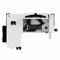 Weiteres Produktbild ULTRADESK Gaming Tisch WINGER - weiß, 111x155x60 cm, 75-122 cm, elektrisch verstellbare Höhe