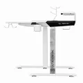 Weiteres Produktbild ULTRADESK Gaming Tisch WINGER - weiß, 111x155x60 cm, 75-122 cm, elektrisch verstellbare Höhe