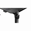 Weiteres Produktbild ULTRADESK Gaming Tisch WINGER - schwarz, 111x155x60 cm, 75-122 cm, elektrisch verstellbare Höhe