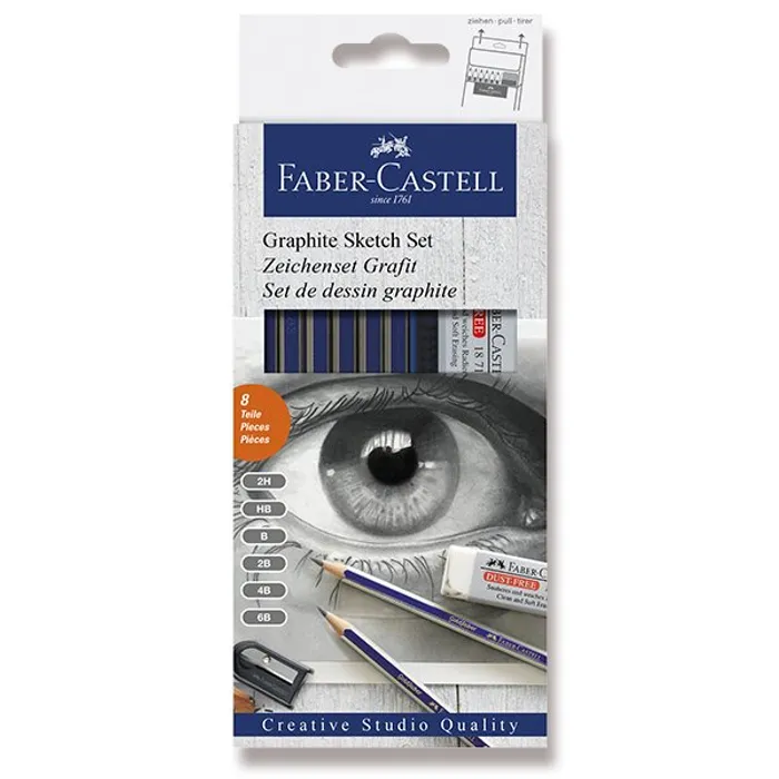 Hauptbild des Produkts Umělecká sada Faber-Castell Goldfaber Graphite Sketch sada 8 ks