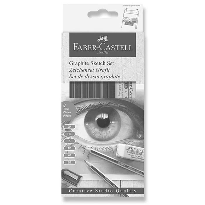 Hauptbild des Produkts Umělecká sada Faber-Castell Goldfaber Graphite Sketch sada 8 ks