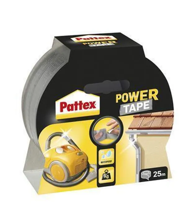 Hauptbild des Produkts Universální lepící páska, 50 mm x 25 m, HENKEL "Pattex Power Tap", stříbrná