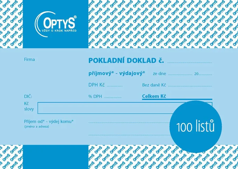 Hauptbild des Produkts Univerzální pokladní doklad A6, 100 listů 1094
