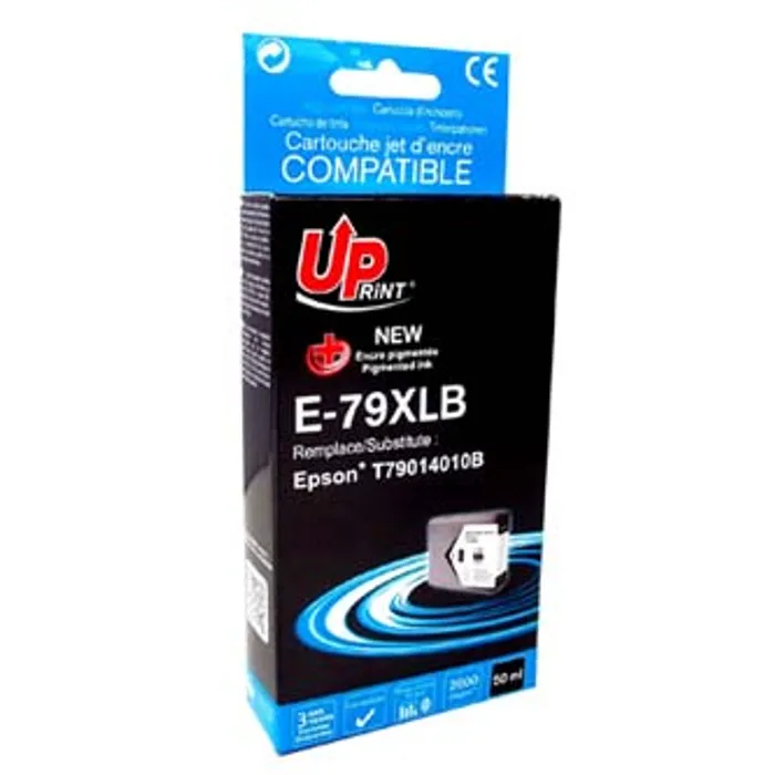 Hauptbild des Produkts UPrint kompatibilní ink C13T79014010, s C13T79014010, 79XL, XL, black, 2600str., 50ml, E-
