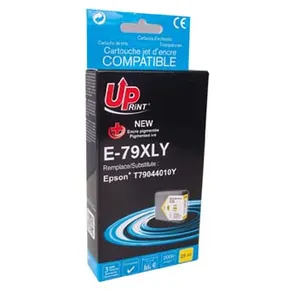 UPrint kompatibel Ink C13T79044010, mit C13T79044010, 79XL, XL, yellow, 2000S, 25ml, E-79XLY, 1Stk, für Epson WorkForce Pro WF-562