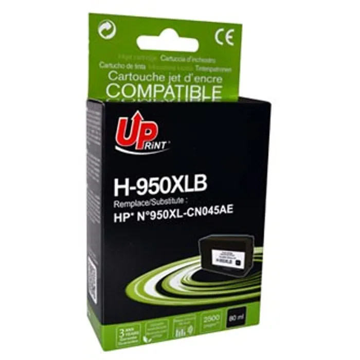 Hauptbild des Produkts UPrint kompatibilní ink CN045AE, s CN045AE, HP 950XL, black, 2500str., 80ml, H-950XL-B, p