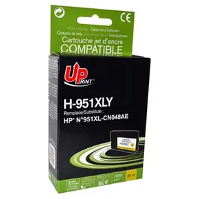 UPrint kompatible Tinte CN048AE, mit CN048AE, HP 951XL, Gelb, 1500 Seiten, 25ml, H-951XL-Y,