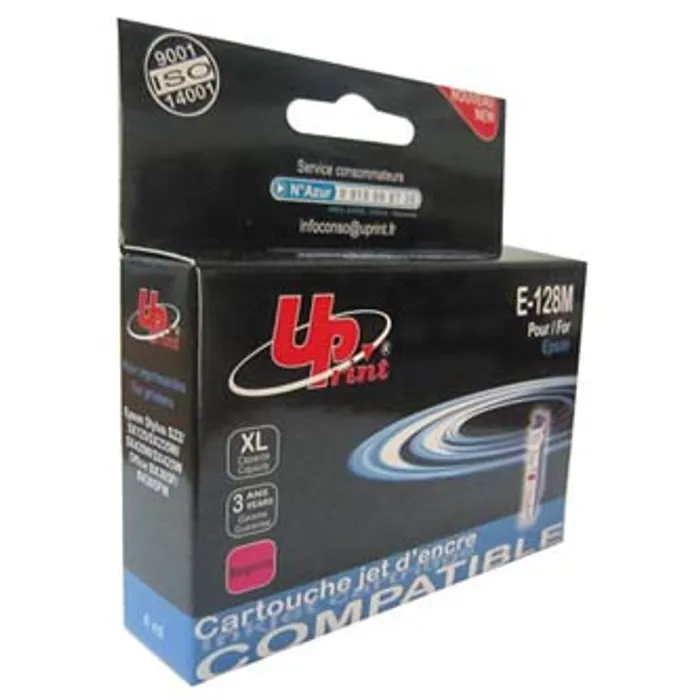 Hauptbild des Produkts UPrint kompatibilní ink s C13T12834011, magenta, 165str., 10ml, E-128M, pro Epson Stylus