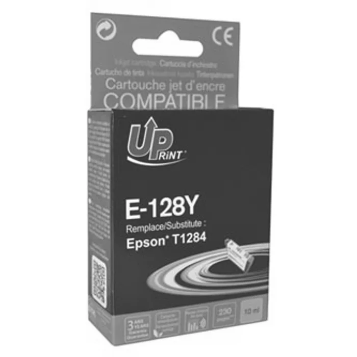 Hauptbild des Produkts UPrint kompatibilní ink s C13T12844011, yellow, 230str., 5ml, E-128YE, pro Epson Stylus S