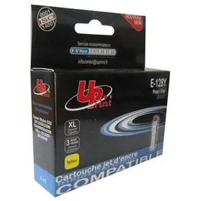 UPrint kompatibel Ink mit C13T12844011, yellow, 270S, 10ml, E-128Y, für Epson Stylus S22, SX125, 420W, 425W, Stylus Office BX305