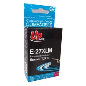 UPrint kompatibel Ink mit C13T27134010, 27XL, magenta, 1100S, 13ml, E-27XLM, für Epson WF-3620, 3640, 7110, 7610, 7620