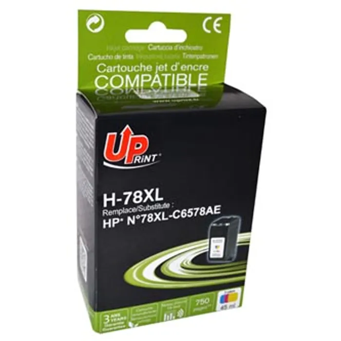 Hauptbild des Produkts UPrint kompatibilní ink s C6578AE, HP 78, color, 45ml, H-78CL, pro HP DeskJet 970Cxi, 940