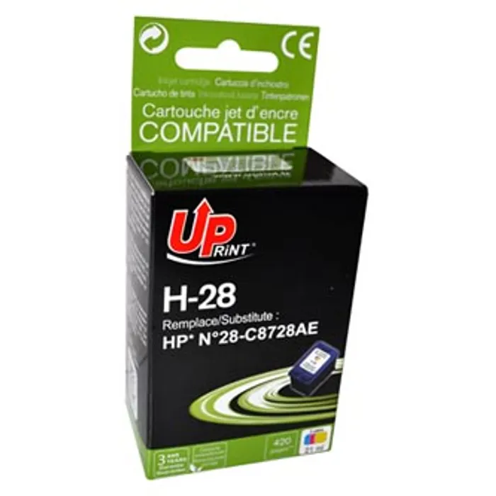 Hauptbild des Produkts UPrint kompatibilní ink s C8728AE, color, 21ml, H-28CL, pro HP DeskJet 3420, 3325, 3550,