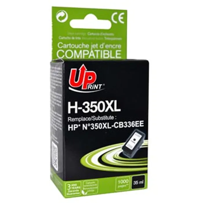 Hauptbild des Produkts UPrint kompatibilní ink s CB336EE, HP 350XL, black, 35ml, H-350XL-B, pro HP Officejet J57