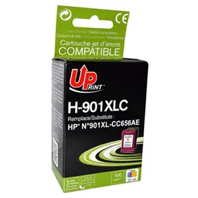 UPrint-kompatible Tinte mit CC656AE, HP 901, Farbe, 21 ml, für HP OfficeJet J4580