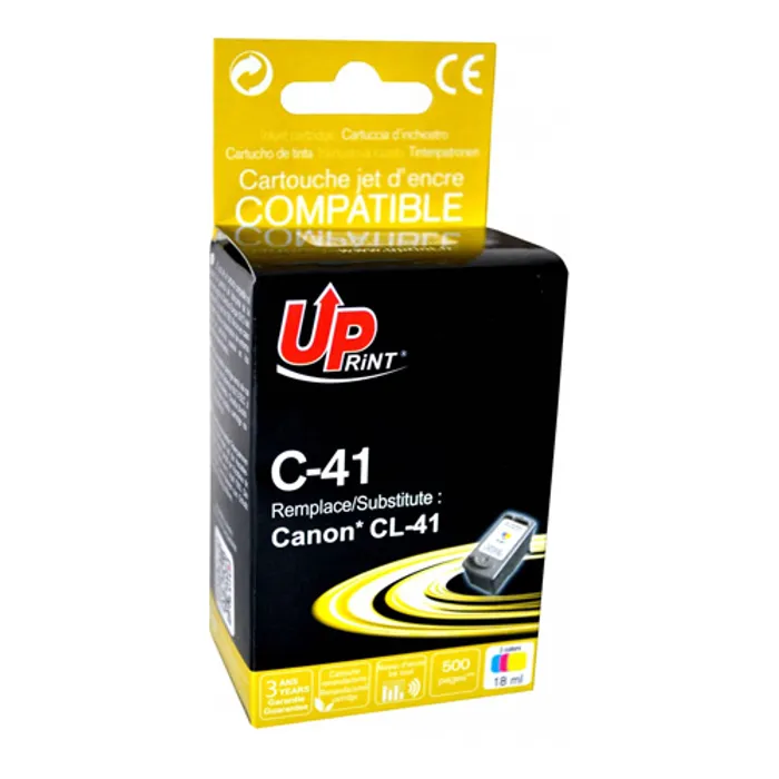 Hauptbild des Produkts UPrint kompatibilní ink s CL41, color, 500str., 18ml, C-41CL, pro Canon iP1600, iP2200, i