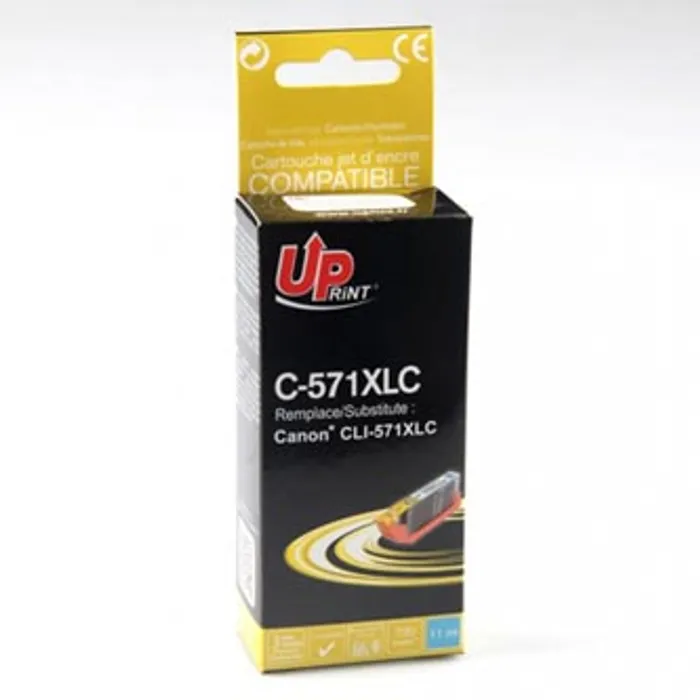 Hauptbild des Produkts UPrint kompatibilní ink s CLI571C XL, cyan, 800str., 11ml, C-571XLC, high capacity, pro C