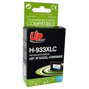 UPrint kompatibel Ink mit CN054AE, HP 933XL, cyan, 825S, 14ml, H-933XL-C, für HP Officejet 6100, 6600, 6700, 7110, 7610, 7510