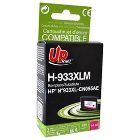 UPrint kompatibel Ink mit CN055AE, HP 933XL, magenta, 825S, 14ml, H-933XL-M, für HP Officejet 6100, 6600, 6700, 7110, 7610, 7510