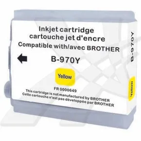 UPrint-kompatible Tinte mit LC-1000Y, gelb, 10 ml, B-970Y, für Brother DCP-330C, 540CN, 13