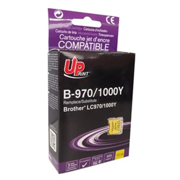 Hauptbild des Produkts UPrint kompatibilní ink s LC-1000Y, yellow, 10ml, B-970Y, pro Brother DCP-330C, 540CN, 13