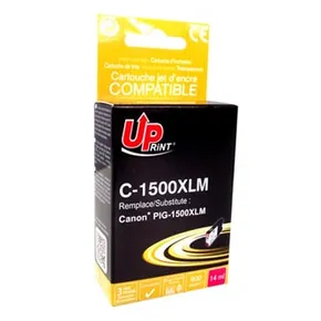 UPrint kompatibel Ink mit PGI 1500XL, magenta, 800S, 14ml, C-1500XLM, high capacity, für Canon MAXIFY MB2050, MB2350