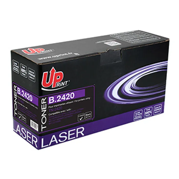 Hauptbild des Produkts UPrint kompatibilní toner s TN2420, black, 3000str., B.2420, pro Brother DCP-L2510D, DCP-