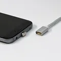 USB USB C M-0, silbern
