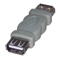 USB (2.0) Konnektor, USB A (2.0) F-USB A (2.0) F, 0, grau