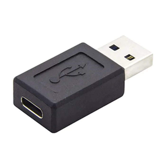 Hauptbild des Produkts USB (3.0) Redukce, USB (3.0), USB A (3.0) M-USB C (3.1) F, 0, černá, plastic bag, plastov