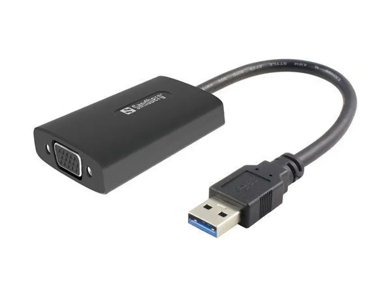 Hauptbild des Produkts USB 3.0 - VGA adaptér, SANDBERG