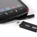 Weiteres Produktbild USB-Stick, 64 GB, USB 3.0 + Micro-USB-Adapter, 110/25 MB/s, GOODRAM „TWIN“