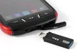 USB-Stick, 64 GB, USB 3.0 + Micro-USB-Adapter, 110/25 MB/s, GOODRAM „TWIN“