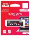USB-Stick, 8 GB, USB 3.0, 110/20 MB/s, GOODRAM "CL!CK", schwarz