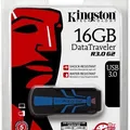 Weiteres Produktbild USB-Flash-Laufwerk "DT R30", blau/schwarz, 16 GB, USB 3.0, 120/50 MB/s, KINGSTON
