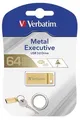 USB-Stick „Exclusive Metal“, 64GB, USB 3.0, VERBATIM gold