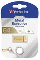 USB-Stick „Exclusive Metal“, 64GB, USB 3.0, VERBATIM gold
