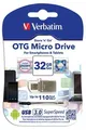 USB-Flash-Laufwerk „Micro“, 32 GB, USB 3.0 + Micro-USB-Adapter, VERBATIM