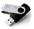 USB-Flash-Laufwerk "Twister", schwarz, 8 GB, USB 2.0, 20/5 MB/s, GOODRAM