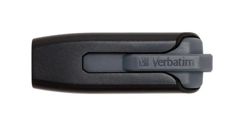 Hauptbild des Produkts USB flash disk "V3", černá-šedá, 128GB, USB 3.0, 80/25 MB/sec, VERBATIM