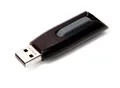 USB-Stick „V3“, schwarz-grau, 128GB, USB 3.0, 80/25 MB/sec, VERBATIM