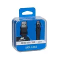 USB-Kabel "6000 BK12", schwarz, Micro-USB, 1,2 m, RIVACASE