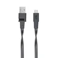 USB-Kabel "6000 BK12", schwarz, Micro-USB, 1,2 m, RIVACASE