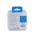 USB-Kabel "6000 WT12", weiß, micro USB, 1,2 m, RIVACASE