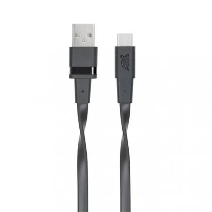Hauptbild des Produkts USB kabel "6002 BK12", černá, USB 2.0 - USB-C, 1,2m, RIVACASE