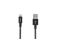 USB kabel, černá, lightning, 100 cm, VERBATIM