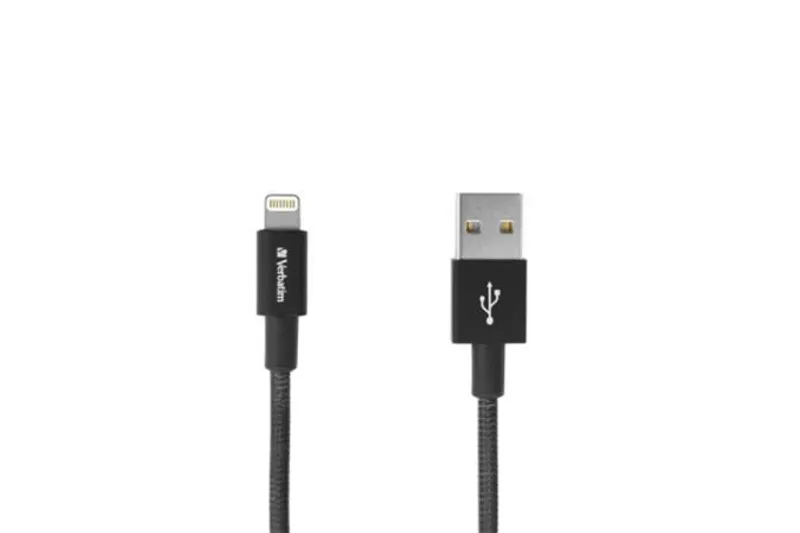 Hauptbild des Produkts USB kabel, černá, lightning, 100 cm, VERBATIM