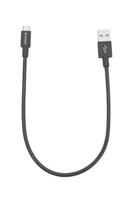 Hauptbild des Produkts USB kabel, černá, micro USB, 30 cm, VERBATIM