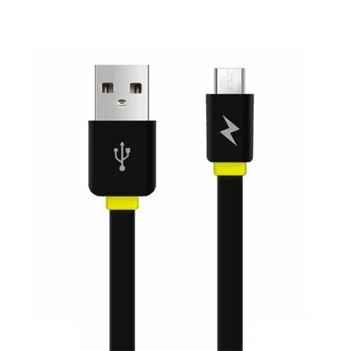 Hauptbild des Produkts USB kabel "CL-950", černá, micro USB - USB, 1 m, nezamotává se, AWEI