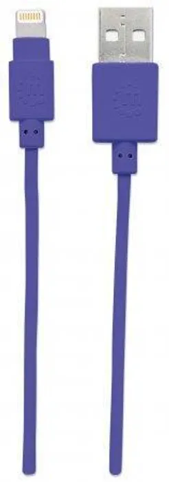 Hauptbild des Produkts USB kabel "iLynk", lightning, 1 m, fialová, MANHATTAN